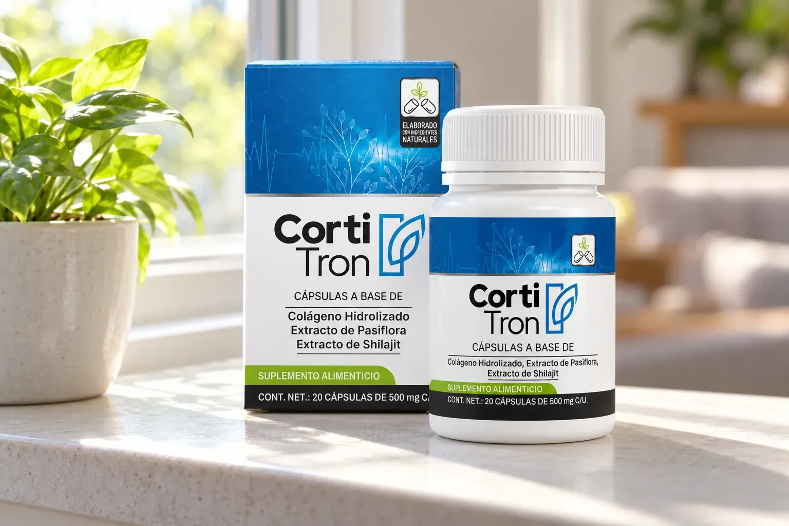 Cortitron — le produit au quotidien
