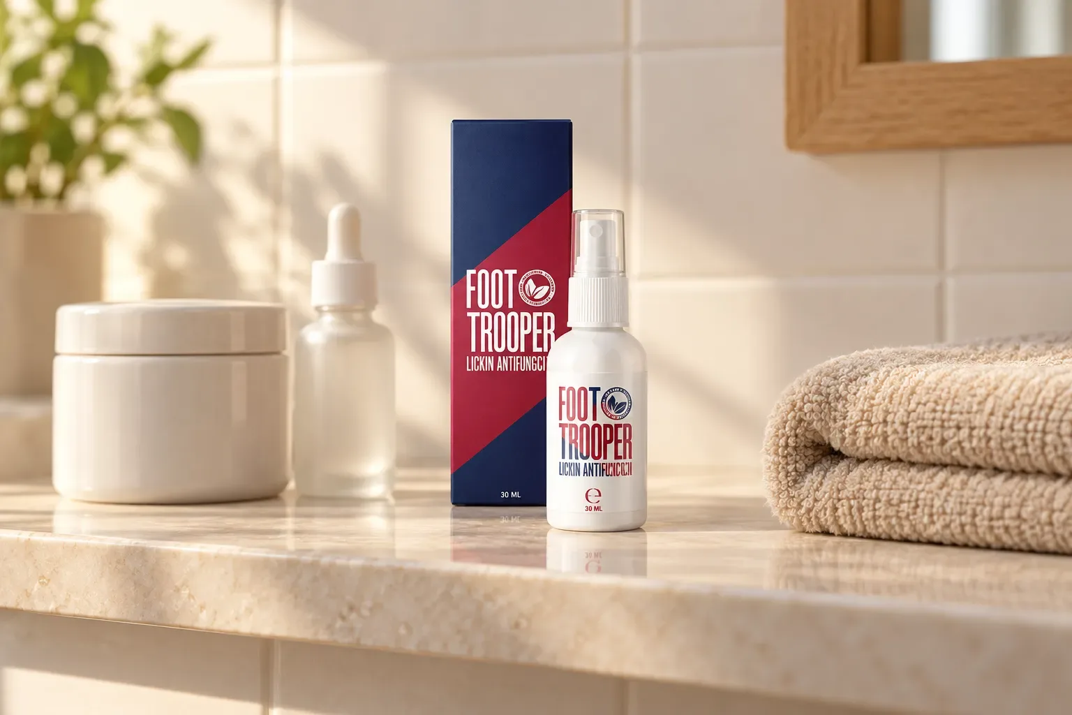 Foot Trooper-средство от грибка — le produit au quotidien
