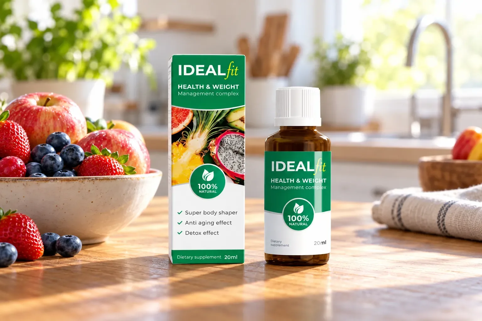 IdealFit — le produit au quotidien