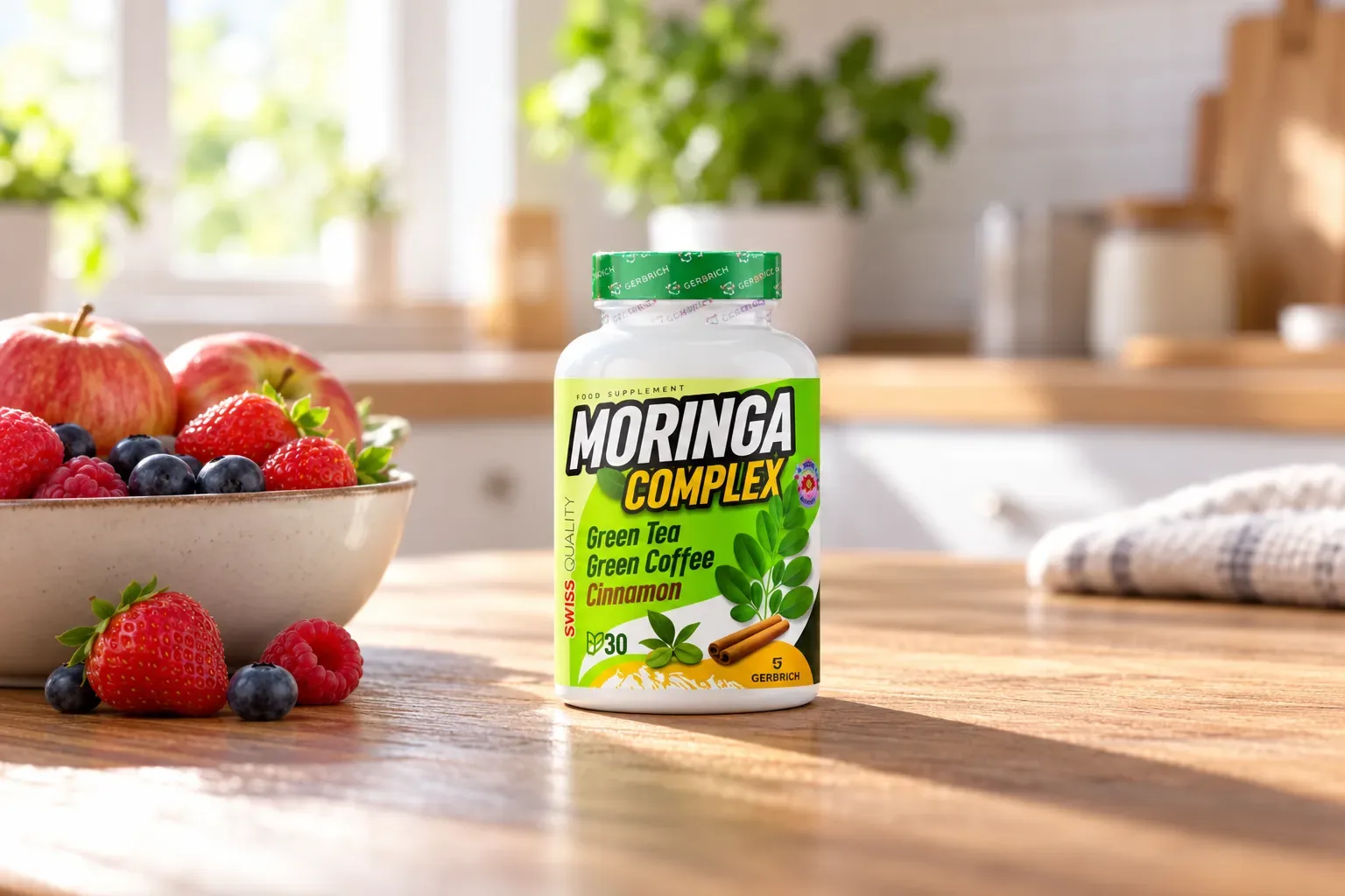 Moringa Complex — le produit au quotidien