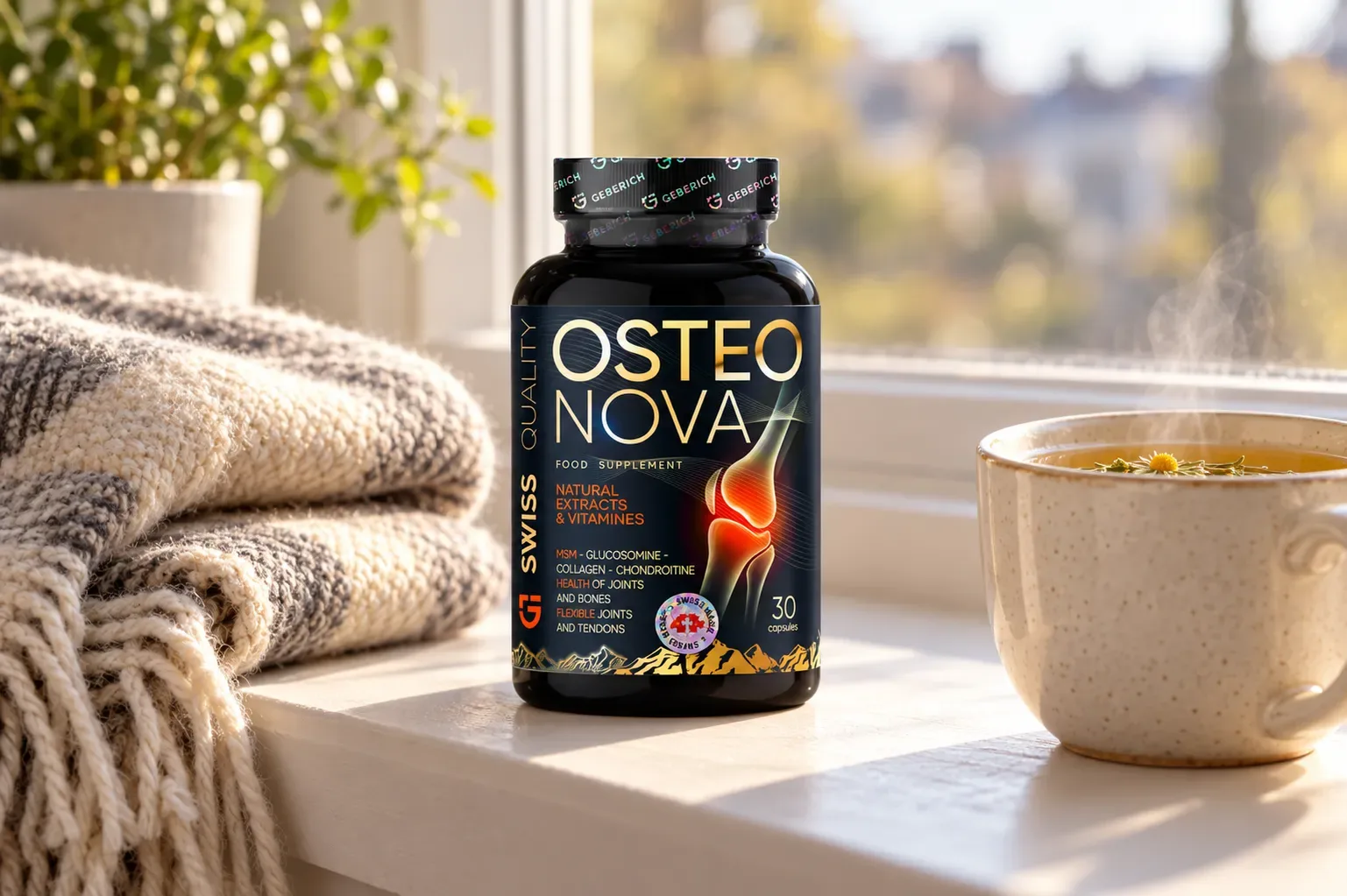 OsteoNova — le produit au quotidien