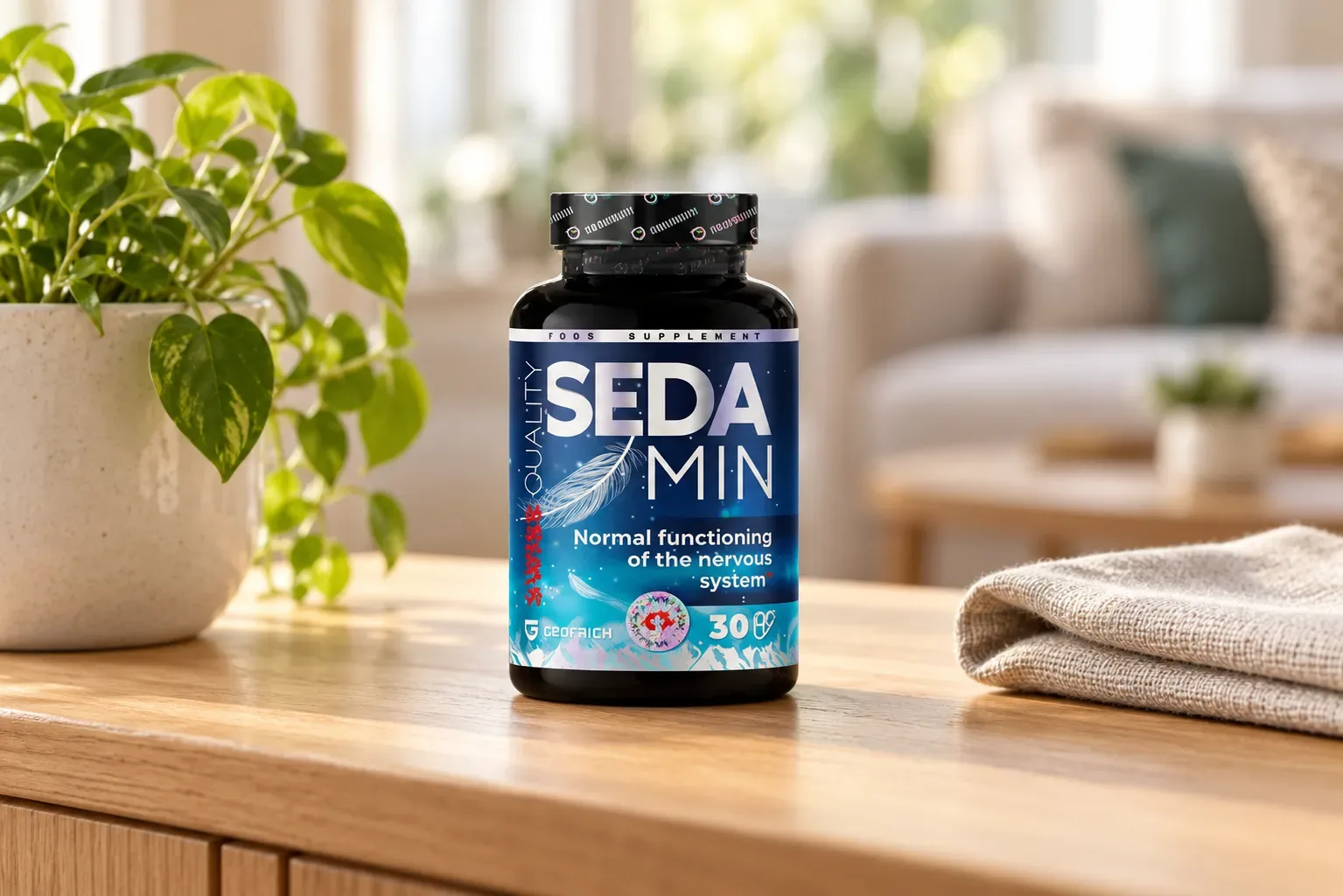 Sedamin — le produit au quotidien