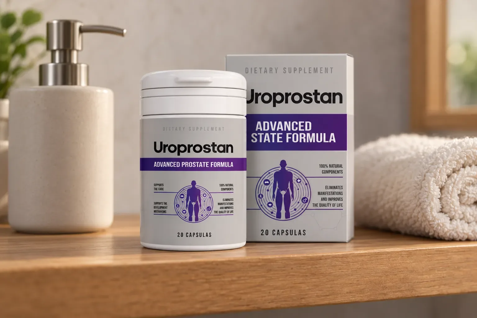 Uroprostan — le produit au quotidien